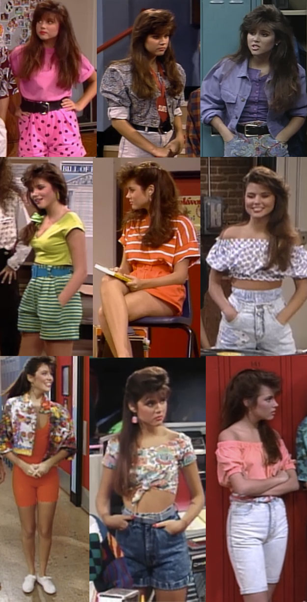 saved by the bell fashion