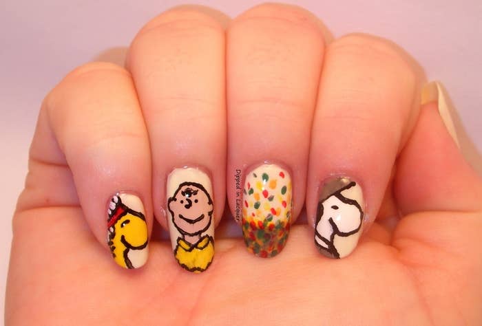 23 Snazzy Nail Ideas For Thanksgiving