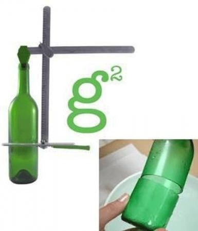 This is a great way to Upcycle your bottles. You can easily make any bottle into a cup of any size and shape. No Glass Blowing or heavy tools required. Yet another great excuse to buy more wine and beer.Price: $20