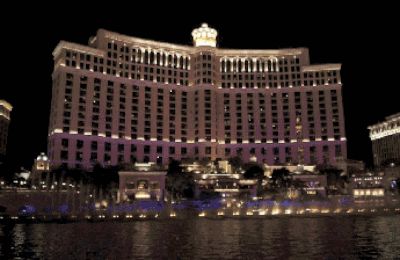 Picture it: You're sitting on a patio with a bottle of champagne and a red button. Once you hit that button, you have full control over one of Vegas' most famous attractions. Actual cost for everyone else: $250,000.