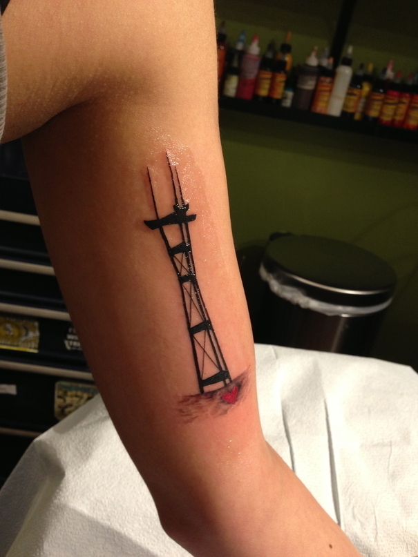 Sutro Tower on X Check out this incredibly detailed tattoo made by  brianjonestattoos Love those clouds  REPOST brianjonestattoos Did  this awesome sftattoo of the sutrotower tonight tattoo tattoostagram  tattoodaily tattoostagram 