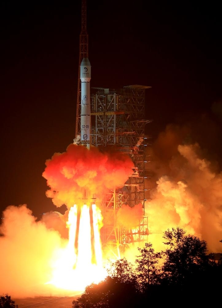 China's First Moon Rover Blasts Off