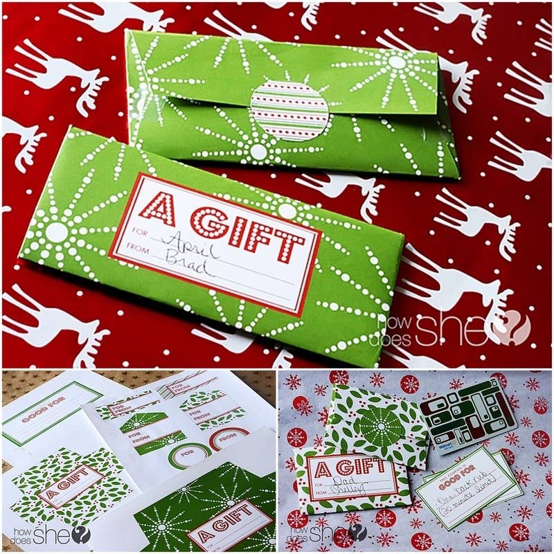 24 Cute And Clever Ways To Give A Gift Card