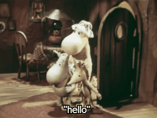 Moomintroll is the main character in the Moomin books by the Finnish author Tove Jansson. He lives in the Moominhouse together with his father Moominpappa and his mother Moominmamma and has a keen spirit of adventure. Moomintroll is a 'moomin' - a little white troll with a hippopotamus-like big round nose. Tove Jansson wrote and illustrated her first Moomin book during World War II, later noting that the war depressed her so much, she just had to write something naive and innocent.
