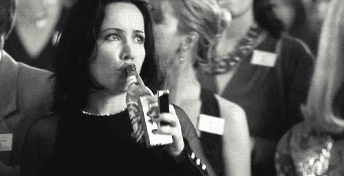 How do people eat and drink without spilling on themselves? Like, is there a special school where they learn how to do that?