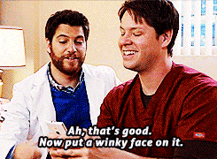 "I don't need to actually SAY I like her, I sent her a winky face like 3 days ago. Trust me, she gets it."
