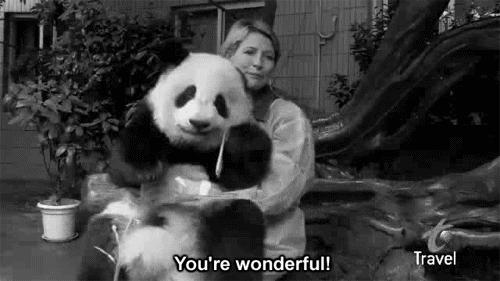But you couldn’t really…because you love her too much.
