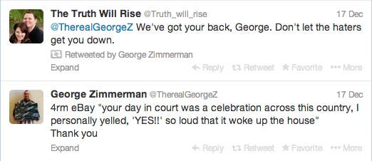 George Zimmerman Is On Twitter