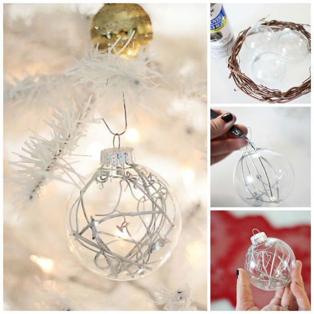 16 Wintry Christmas Decorations Made From Twigs