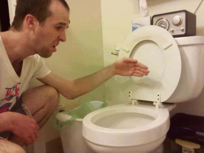 If it's yellow let it mellow, if it's brown flush it down!