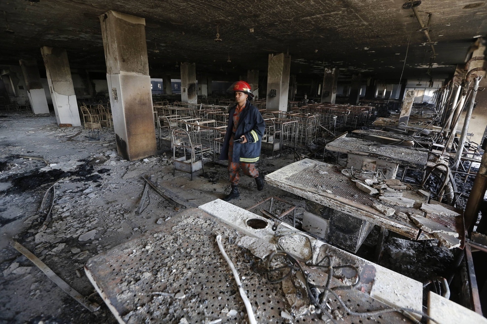 Massive Fire Started By Angry Workers Destroys Factory That Supplied To ...