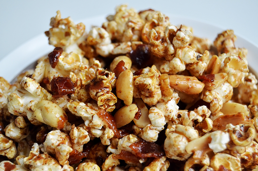 Bacon Caramel Popcorn - The Endless Meal®