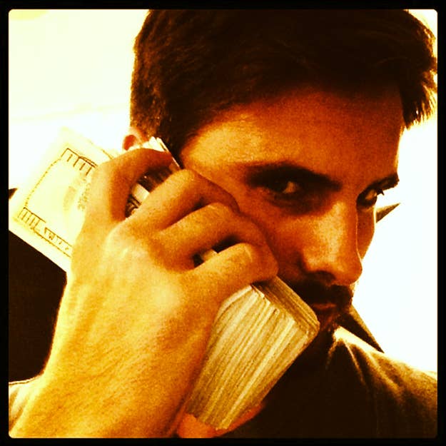 Perhaps my job pays me in cash.-And perhaps you're a stripper.