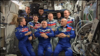 4. We sent multiple crews from around the world to humanity's ultimate home away from home -- the International Space Station. By the way, it's been up there for 15 years, and humans have been living, working and doing science research there for 13 of them. No sign of Bullock or Clooney yet, though.