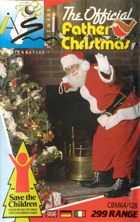 This Terrifying Santa Claus Videogame From The '80s Will