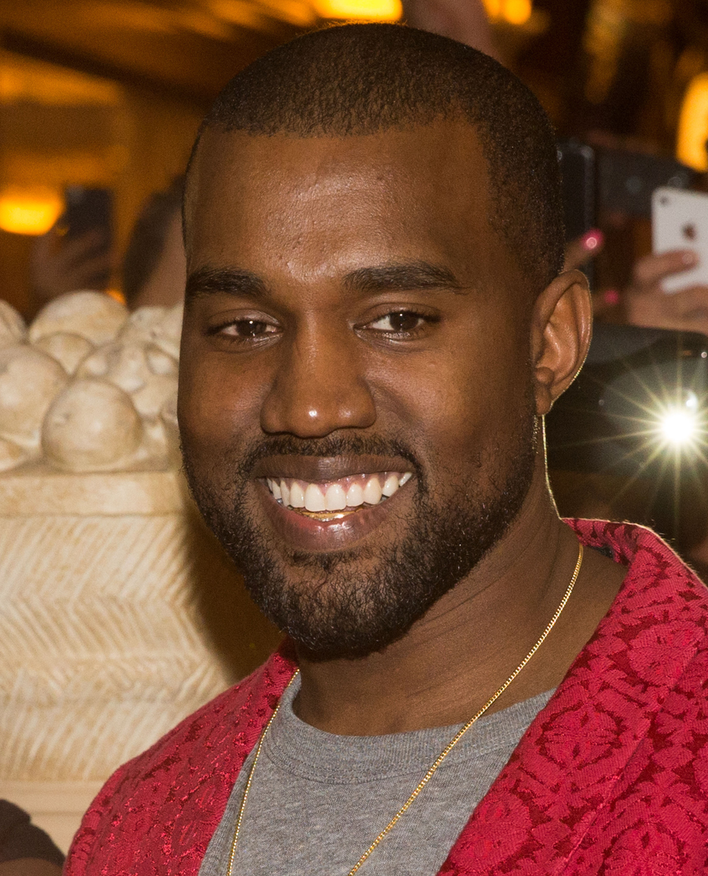 Yeezy's time slinging skinny jeans wasn't a well-kept secret — gigging as a sales assistant inspired the song "Spaceship" off of his debut album — but now that the hip-hop superstar is designing and selling his own line of, uh, minimalistic duds, it looks like everything's come full circle.