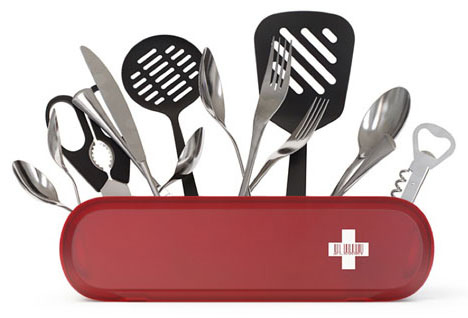 Everyone has a chef in their life. Odds are, they've fed you many a times while asking nothing in return. Now you can show them you care with this clever kitchen organizer!