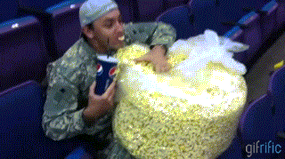 and the Thursday showings have free popcorn and Coke, why would I ever go to a theater again?