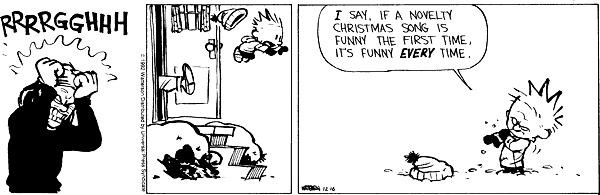 calvin and hobbes christmas