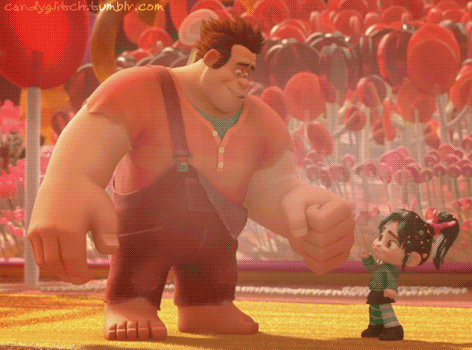 "There's no one I'd rather be than me". - Ralph