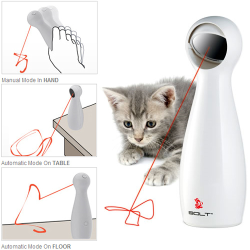 This laser cat toy: