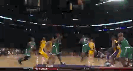 Shannon Brown with the alley-oop powerful enough to bring back "Ermahgerd".