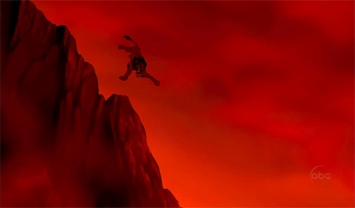 scar with flames chase