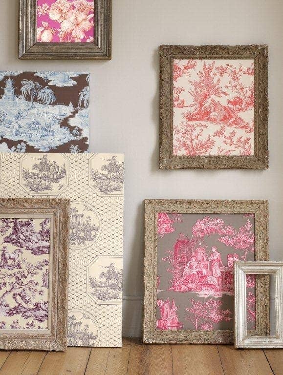 A lot of places will give out wallpaper samples for free as well!