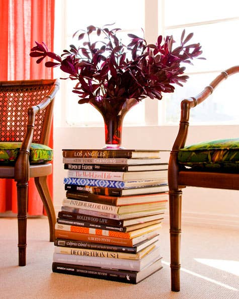 (Maybe ones you don't reach for very frequently, unless you don't mind moving your house plants around on the reg).