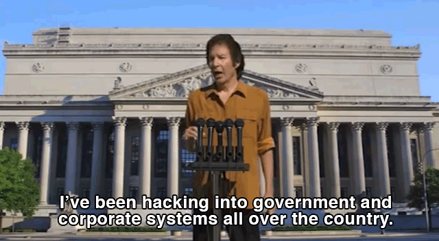 OKAY. YOU'VE BEEN HACKING. WE GET IT.