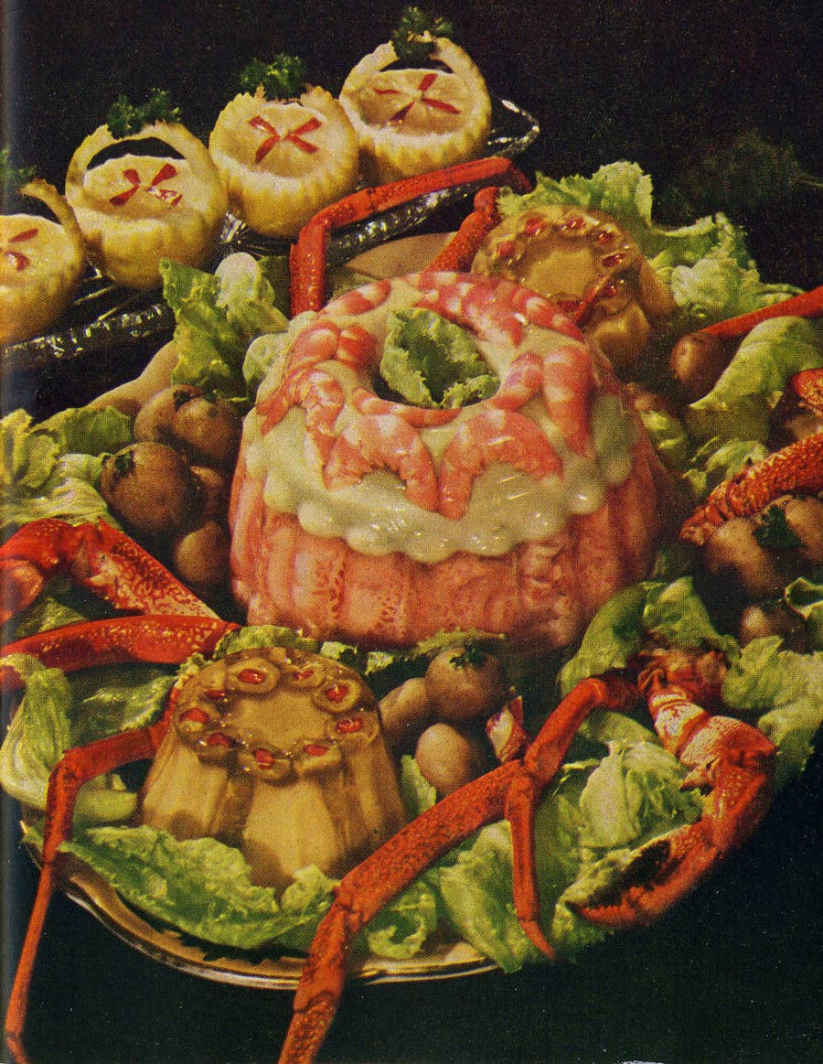gold country girls: Retro Jell-O Salad - A 1960's Betty Crocker Recipe
