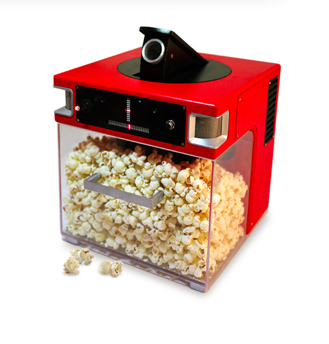 This popcorn-maker that shoots it straight into your mouth: