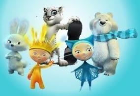 The 2014 Winter Olympic mascots are the Amur Leopard, the Polar Bear, and the European Hare. The Paralympic Games' mascots are the Ray of Light & the Snowflake.