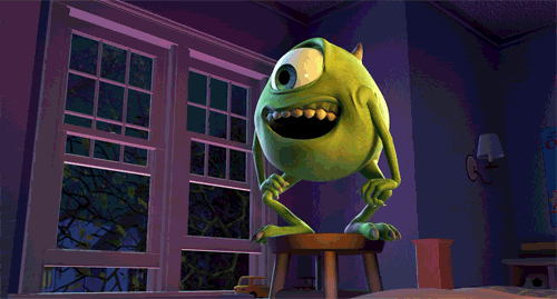 Mike (Monsters Inc.)It's not what you think it is.