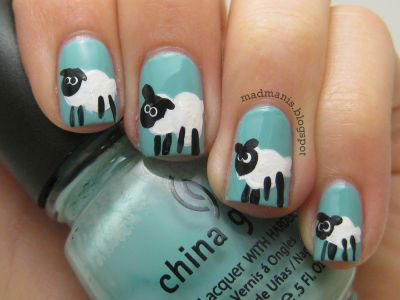 14 Insanely Cute Animal Nail Art