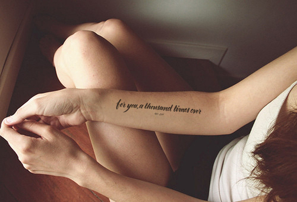 Temporary tattoo Love you more  Tattoo Tijdelijk