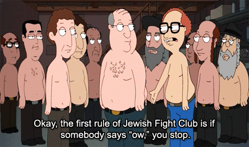 We hate confrontation and do not like to fight. Period. End of conversation.