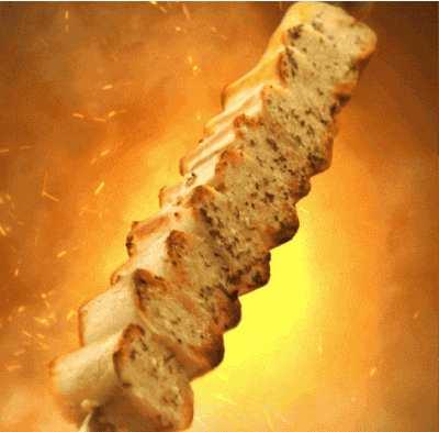 Maybe garlic bread isn't for everybody.