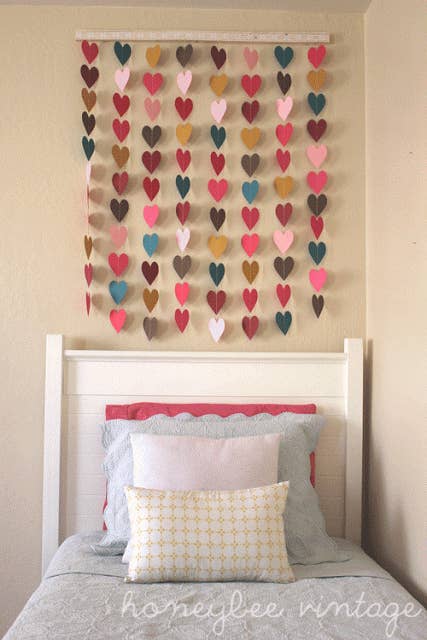 You can use scraps you already have lying around or paint chips. Get these directions here.