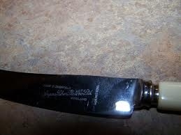 The ‘Made In Sheffield’ stamp on yer cutlery. A shining beacon of Sheffield’s internationally recognised steel-making past. Still, it’s probably not a wise choice shouting ‘it's proper quality this’ and waving a knife around when you’re trying to eat Sunday dinner with the in-laws.