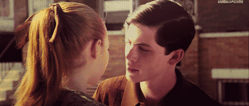 How sweet. Also he is positively killing that side part.