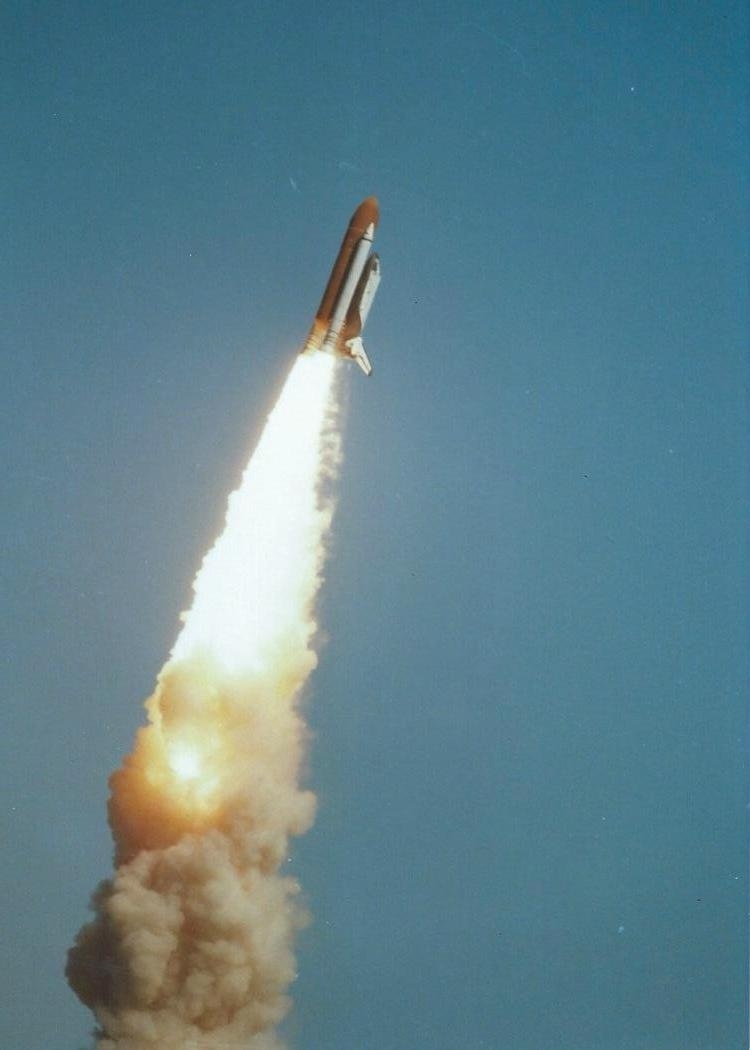 space shuttle challenger gif