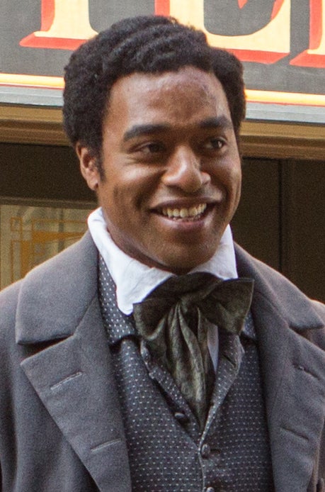 Chiwetel Ejiofor as Solomon Northup in 12 Years a Slave