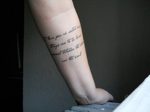 23 Tatuajes Epicos De Amor Literario