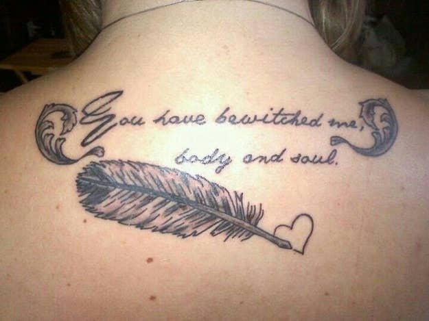23 Epic Literary Love Tattoos
