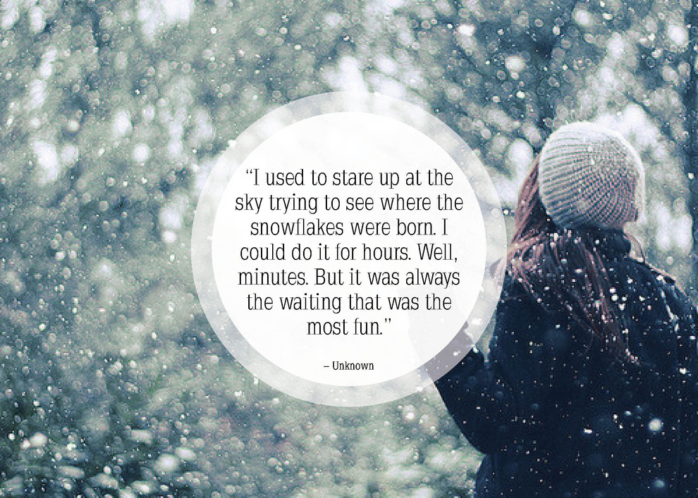 25 Beautiful Quotes About Snow