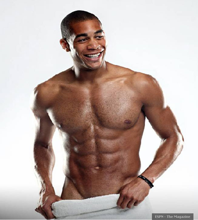 Age: 31Team: Queens Park Rangers and USA Position: Defender Why he's hot: At 6' 5", he is one LARGE piece of chiseled milk chocolate.