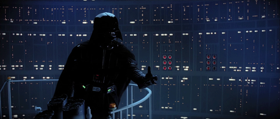 Never underestimate the power of the dark side.
