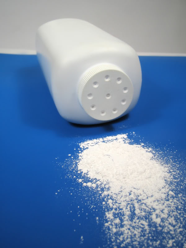 A little baby powder on your inner thighs helps curb sweating, squeaking, and chafing.