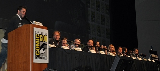 Panel after panel this guy hosts, big name panels like The Walking Dead